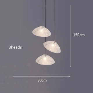Modern Alloy Pendant Light – Dimmable LED Light with Remote Control for Dining Room Ambience