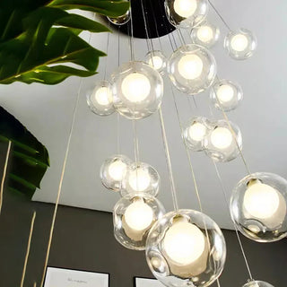 Art Deco Pendant Light – Iron Dining Room Lighting with Adjustable Brightness