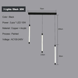 Copper Staircase Chandelier – Polished Copper Lighting with LED Flush Mount for Villas & Hotels