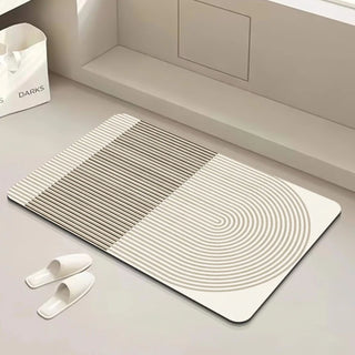 diatomaceous earth quick-dry eco-friendly bath mat front view