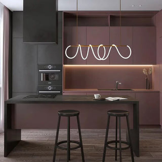 Linear Pendant Light – Modern Pendant Lighting With Adjustable Intensity & Remote Control