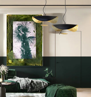 Modern LED Pendant Light – Metal Alloy Pendant with Adjustable Color Temperature