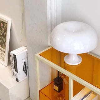 Mushroom Table Lamp – Modern Designer Ambient Lighting | Lightweight Thermoplastic
