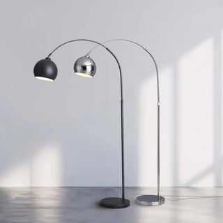 Dimmable Chrome Floor Lamp – Adjustable LED Lighting | Modern Aluminum Design