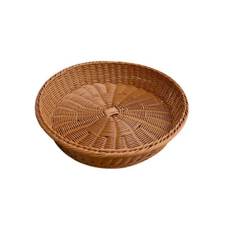 Handwoven Metal Fruit Basket