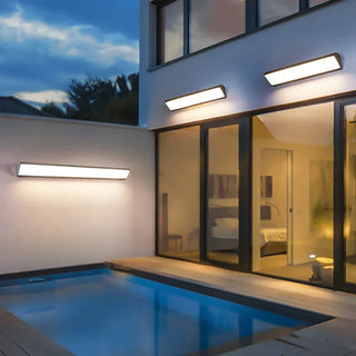 Outdoor Wall Light - Aluminum IP65 Waterproof Exterior Lamp with Warm LED
