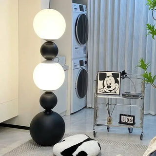 Iron Floor Lamp – Modern Living Room Lamp | LED Compatible, Easy Install Design