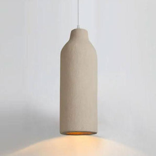 LED Pendant Light – Wabi Sabi Lighting Japanese Pendant Lamp With Brushed Nickel Finish