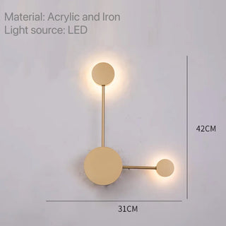 Black Iron Wall Light – Modern LED Wall Lamp With Sleek Black Metal Sconce