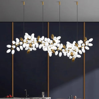 Modern LED Pendant Light – Stylish Alloy Hanging Lamp for Living Room Lighting
