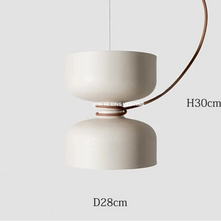 Industrial Pendant Light – Modern Wrought Iron Lighting Fixture for Bedroom & Restaurant
