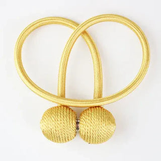 magnetic curtain tieback elegant polyester curtain holders fiamma neri side view