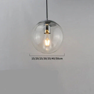 Modern Pendant Light – Gold Pendant Lamp With Glass Shade & Warm Ambient Lighting