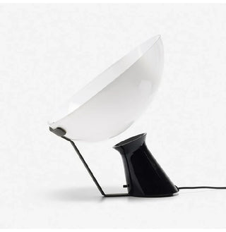 Archi lamp close-up — modern metal glass LED detail