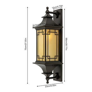 Exterior Wall Light – Aluminum & Glass Modern Outdoor Lighting by Lumavera