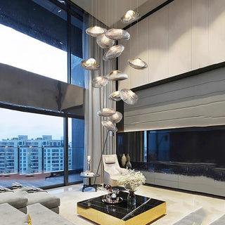 Modern Alloy Pendant Light – Dimmable LED Light with Remote Control for Dining Room Ambience