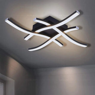 Ceiling Light – Modern Design with Integrated LED & Gold Finish Lighting