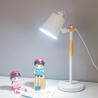 Nordic LED table lamp — modern touch switch warm