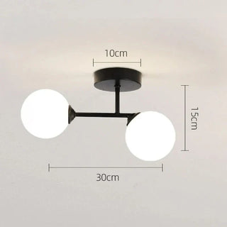 LED Ceiling Light – Scandinavian Ceiling Lamp With Soft LED Ambiance