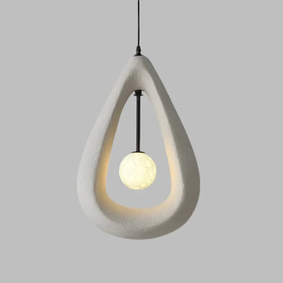 Wabi-Sabi Pendant Light – Handcrafted Organic Pendant Lamp with Soft LED Lighting