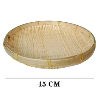 Handwoven metal fruit basket