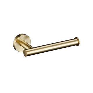 toilet roll holder modern minimalist 304 stainless steel brass finish bathroom accessories set view