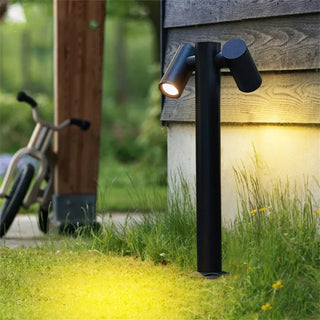 Modern Garden Lamp – Sylvaria Aluminum Outdoor Lamp Post with LED Lighting