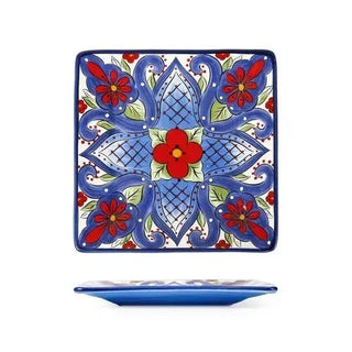 ceramic dinnerware set earthworks hand-painted plates artisan porcelain bowls amalfi coast product view