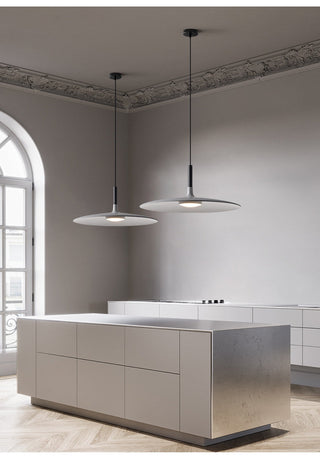 Industrial Metal Pendant Light – Nordic Minimalist LED Hanging Lamp for Kitchen