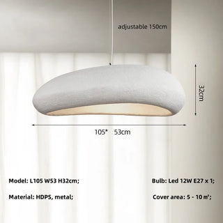 Nordic Pendant Light – Minimalist Dining Room Lighting With Durable Iron Lamp
