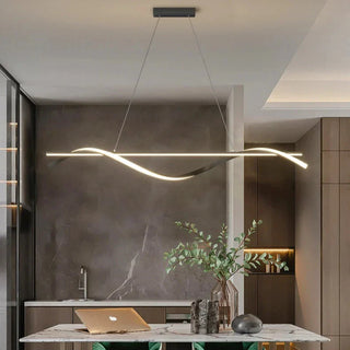 Contemporary Chandelier – Modern Pendant Light With App Controlled Dimmable Lighting