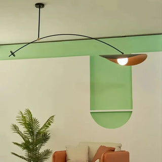 Amber Glass Ceiling Light – Modern Metal Frame Lamp With Soft Warm Lighting