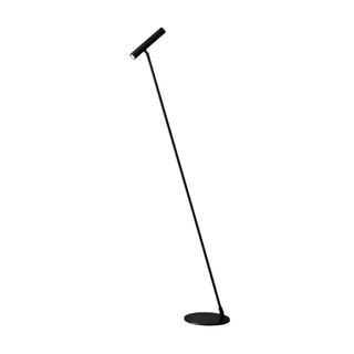 Nordic black metal rotating floor lamp – minimalist standing fixture