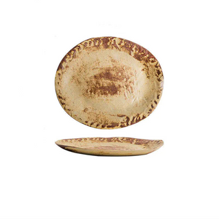 sicilian ceramic plates earthworks handcrafted mediterranean style dinnerware set alternate view