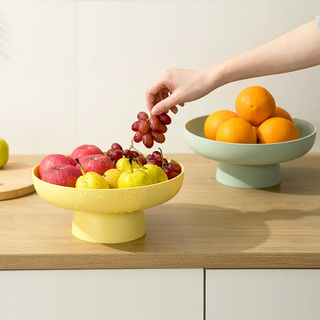 corfu bowl earthworks removable drainer basket plastic kitchen organizer bowl 26cm side view