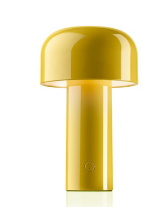 USB-C mushroom lamp front — rechargeable portable design