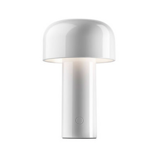 Rechargeable mushroom table lamp — portable USB-C battery