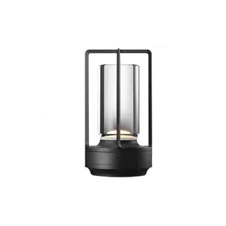 Stainless steel Eva lamp front — USB rechargeable dimmable