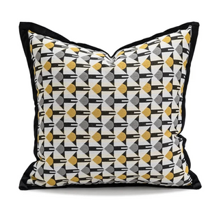 zimmer cushion covers geometric elephant pattern handmade pillowcase zipper alternate view