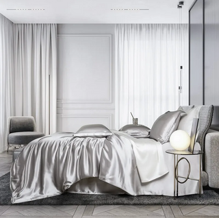 mulberry silk bedding luxury silk bedding set pillowcases duvet cover detail