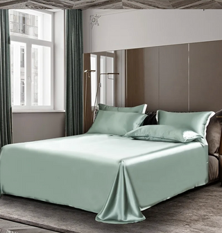 mulberry silk bedding luxury silk bedding set silky pillowcases duvet cover set view