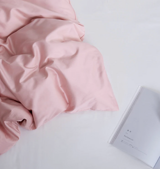 egyptian cotton bedding premium pink bedding set soft 600tc luxury sheets detail