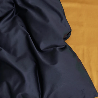 egyptian cotton bedding premium dark navy duvet cover set 600tc luxury angle view