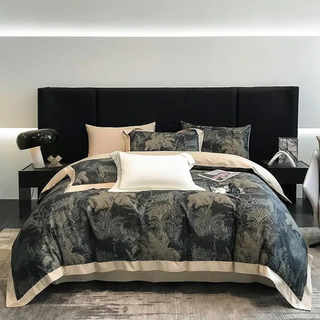 egyptian cotton bedding luxury palma de mallorca cotton bedding set 1000tc front view