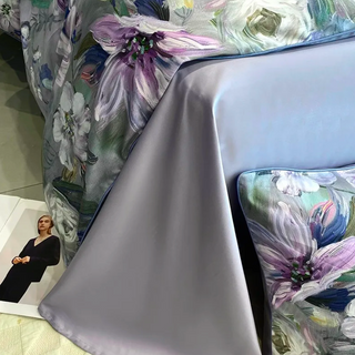 egyptian cotton duvet cover blossom floral bedding set 600tc luxury sheets product view