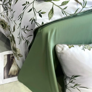 egyptian cotton duvet cover blossom floral bedding set 600tc luxury sheets lifestyle view