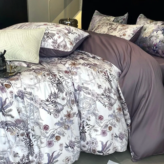 egyptian cotton duvet cover 600 thread count floral design bedding set lifestyle view
