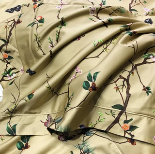 egyptian cotton duvet cover yellow botanical bedding set 600tc soft sheets set view