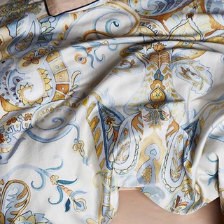 egyptian cotton duvet luxury floral bedding set cool-tech fabric 600tc set view