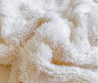 double layer throw blanket soft cozy hand knitted polyester throw tela nativa set view